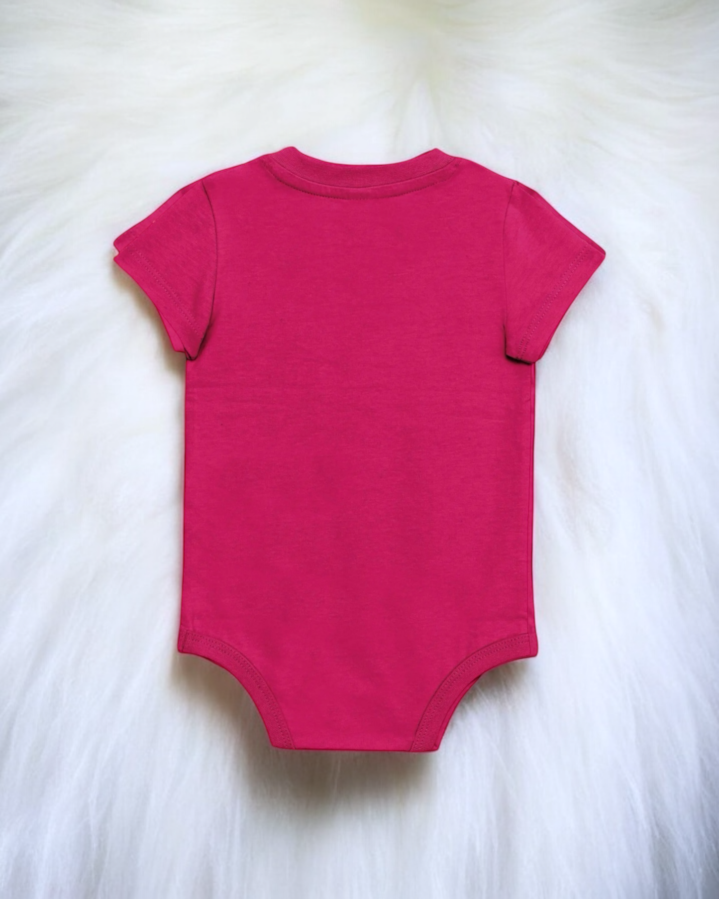 Body manches courtes, prénom à personnaliser - coeurs