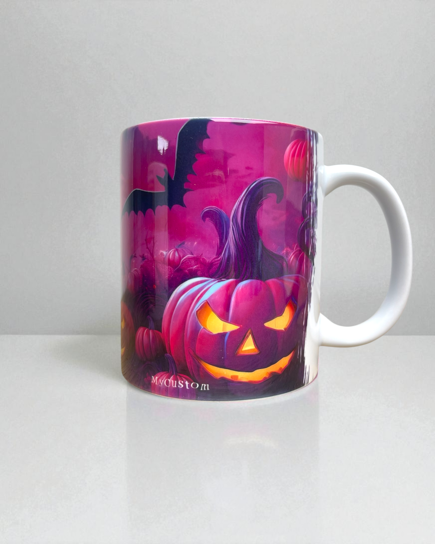 Mug en céramique 330ml, mon mug ensorcelé, Halloween, personnalisable
