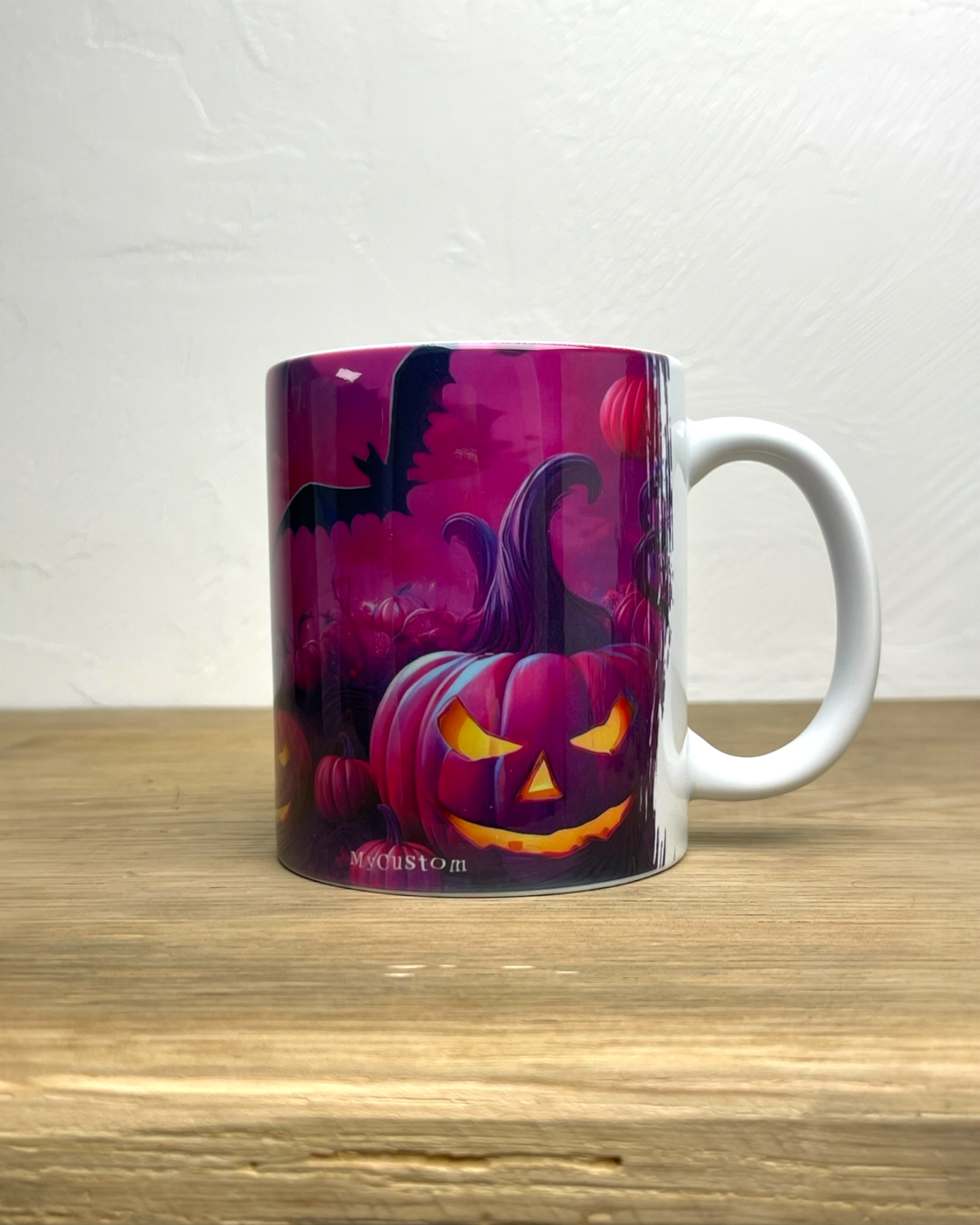 Mug en céramique 330ml, mon mug ensorcelé, Halloween, personnalisable