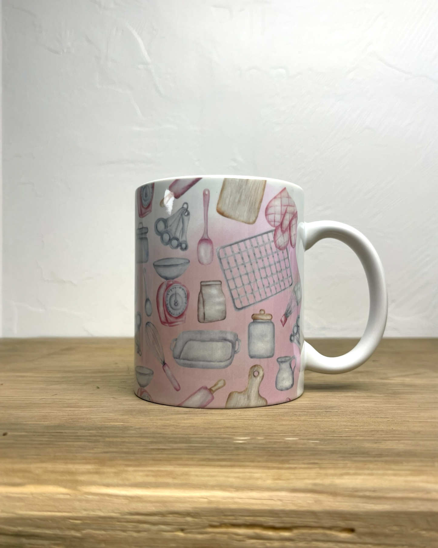 Mug en céramique 330ml, cuisine ustensile, prénom, personnalisable